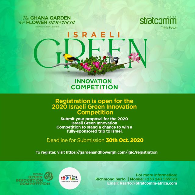 Israeli Green Innovation Competition 2020